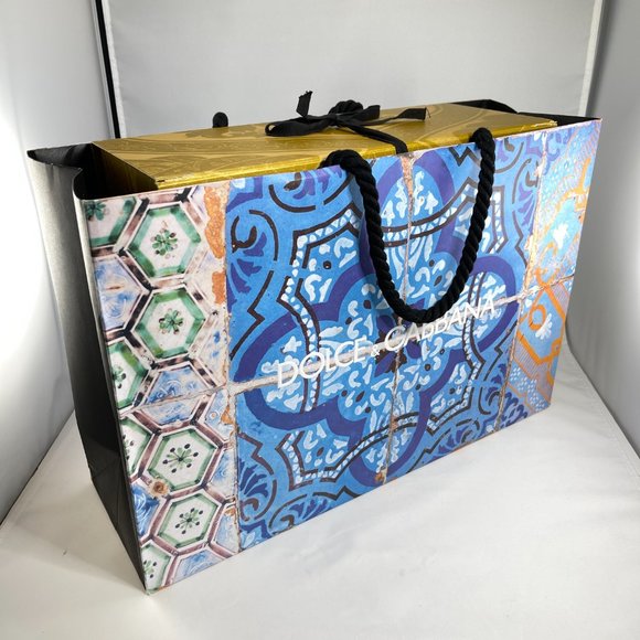 Dolce & Gabbana Nylon Fanny Pack with Maiolica Print - Blue, NWT and never used - Picture 11 of 14